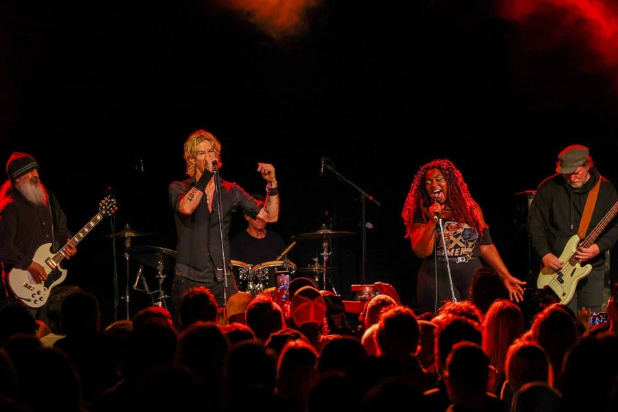 Soundgarden perform at Seattle benefit concert