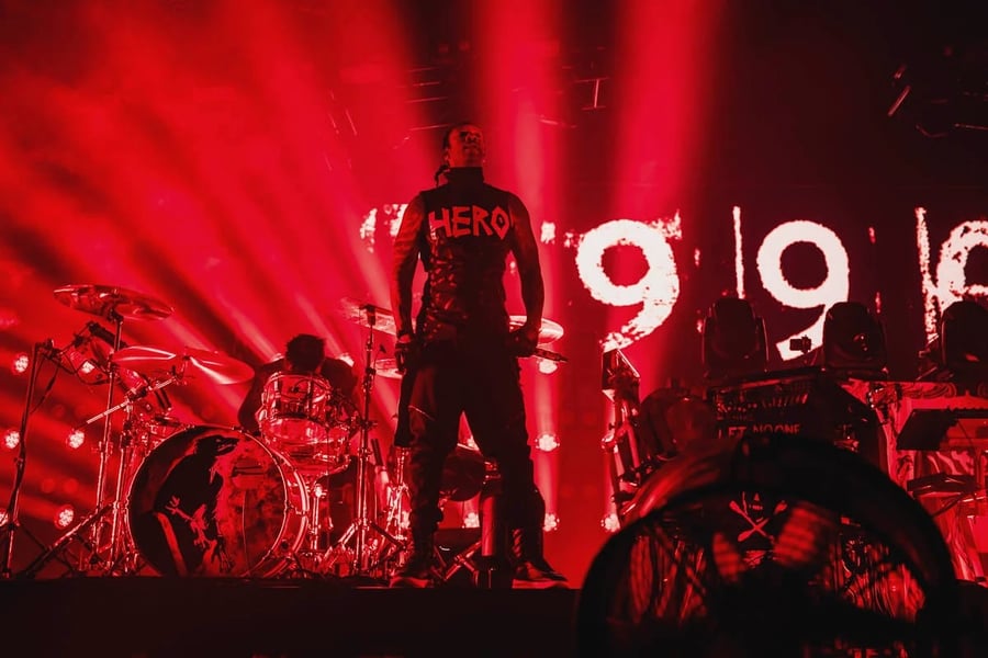 The Prodigy's "Disrupta" tour of Australia. Photo credit: Ashley Mar