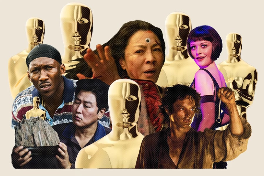 Illustration of Best Picture Oscar winners