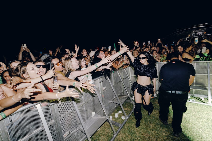 Charli XCX at Laneway