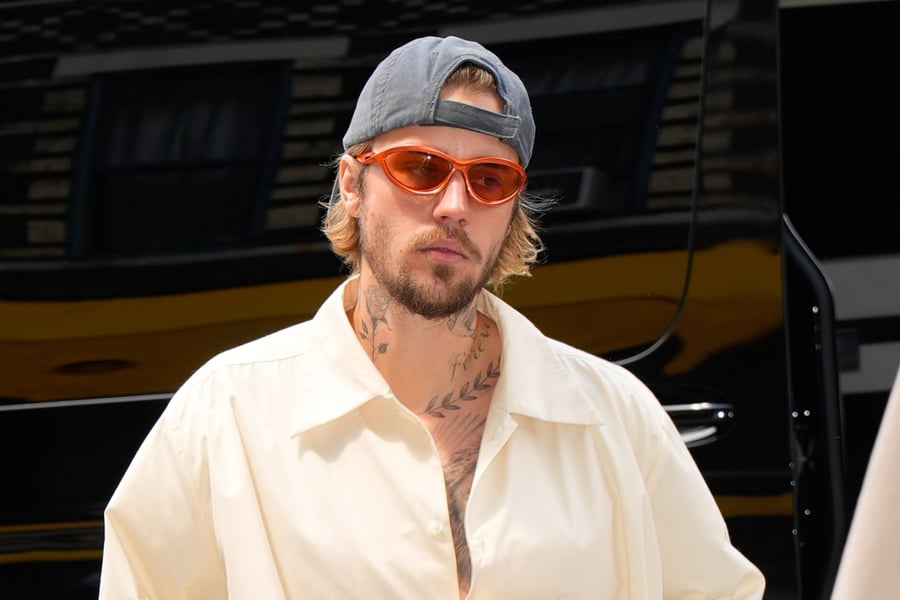 Justin Bieber is seen on June 23, 2024 in New York City.