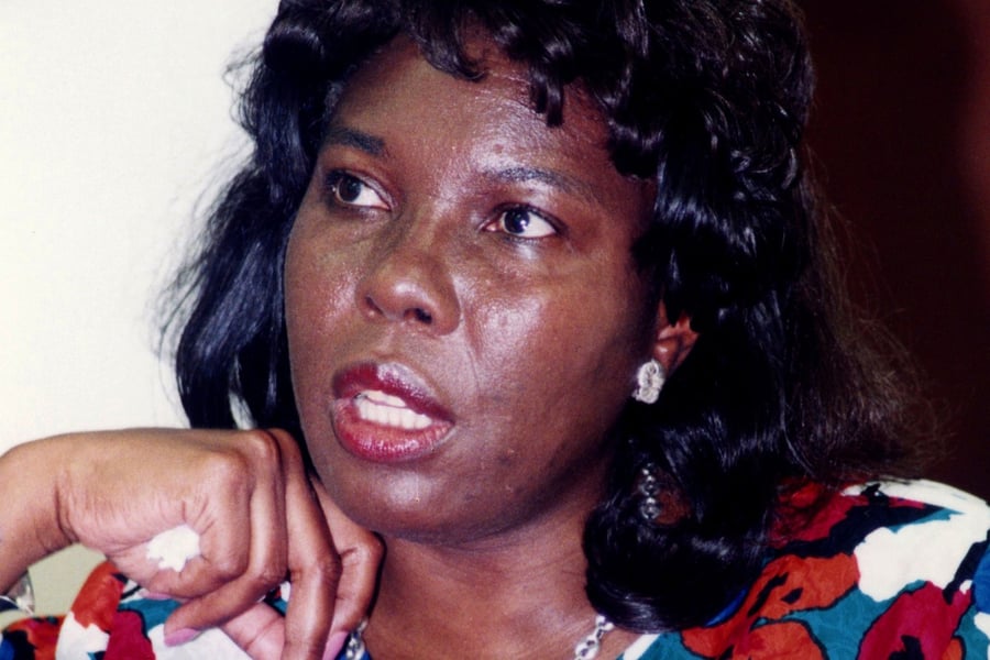Voletta Wallace, mother of the Notorious B.I.G., in 1997