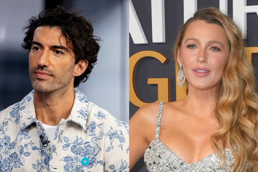 Justin Baldoni and Blake Lively