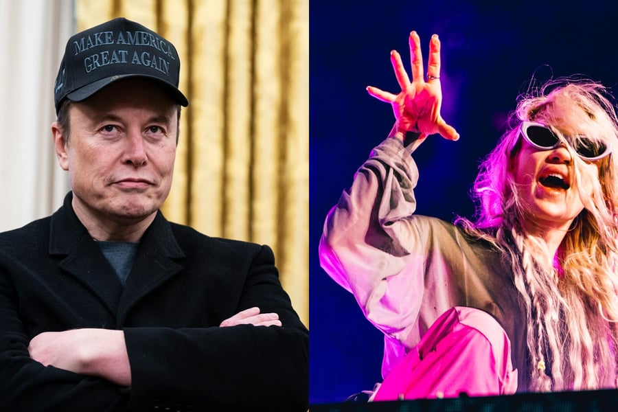 Elon Musk and Grimes