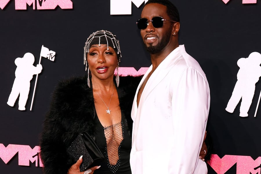 Janice and Sean Combs