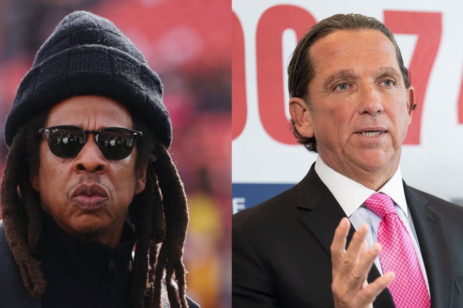 Jay-Z and Tony Buzbee