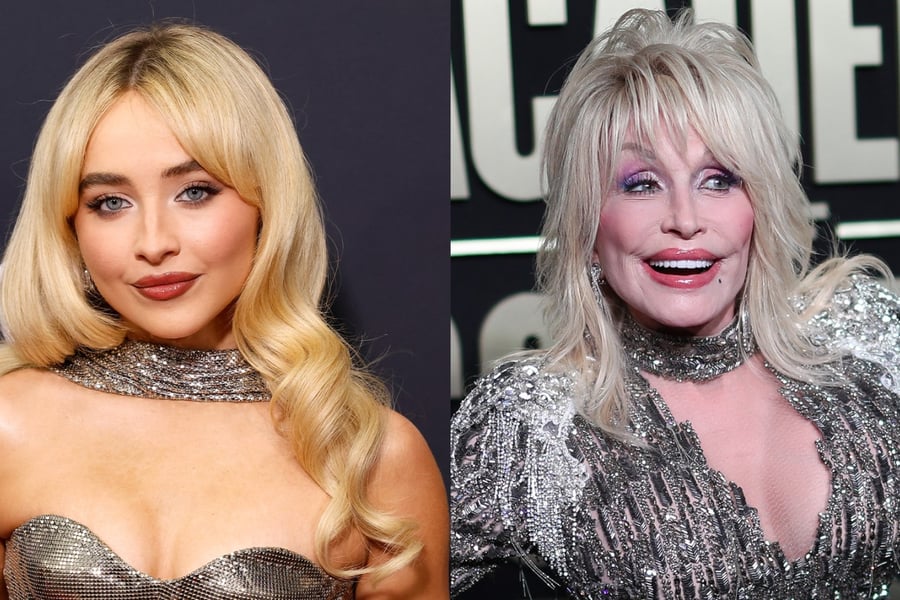 Sabrina Carpenter and Dolly Parton