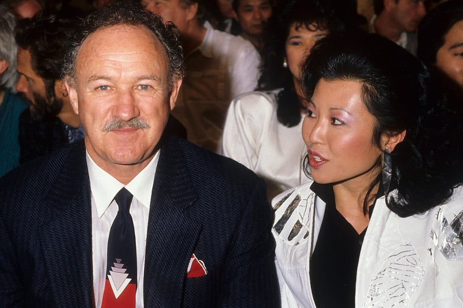 Gene Hackman and Betsy Arakawa