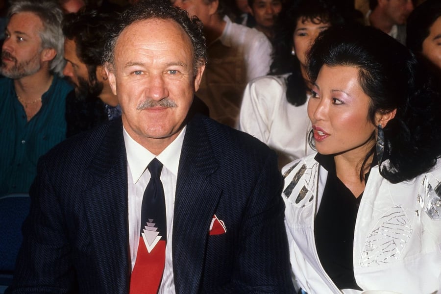 Gene Hackman and Betsy Arakawa