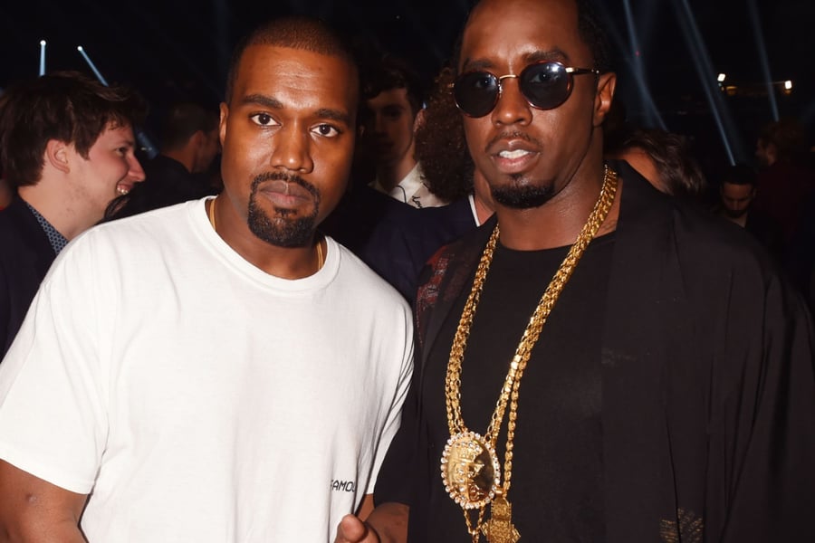 Kanye West and Sean Combs