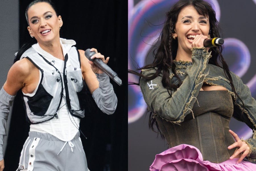 Katy Perry and Rebecca Black