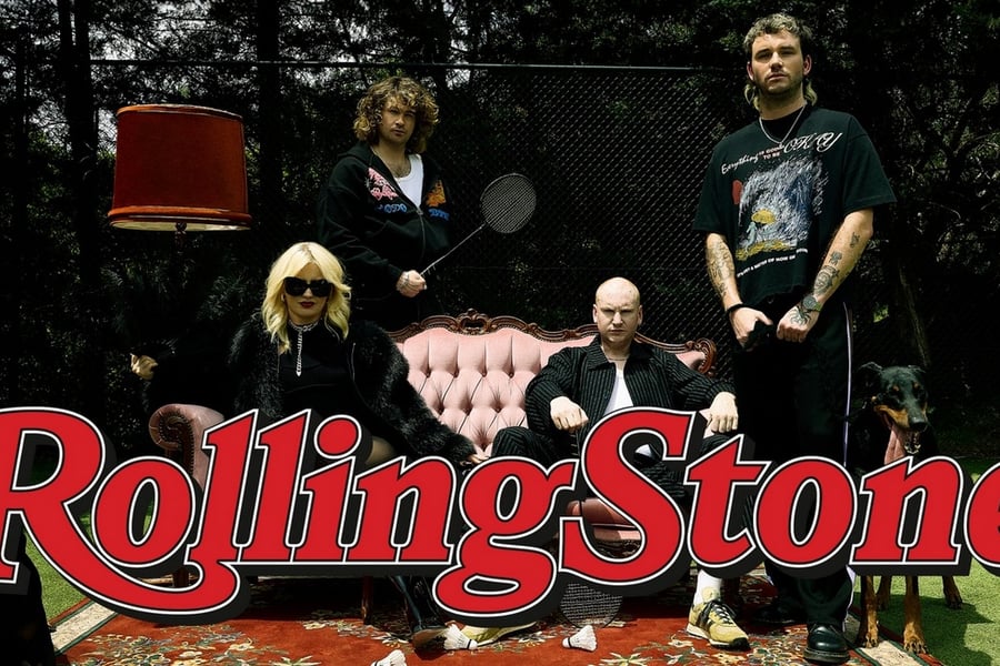 Amyl and the Sniffers Rolling Stone AU/NZ cover shoot