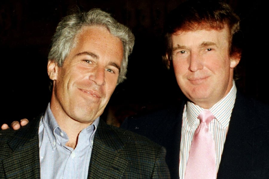 Jeffrey Epstein and Donald Trump