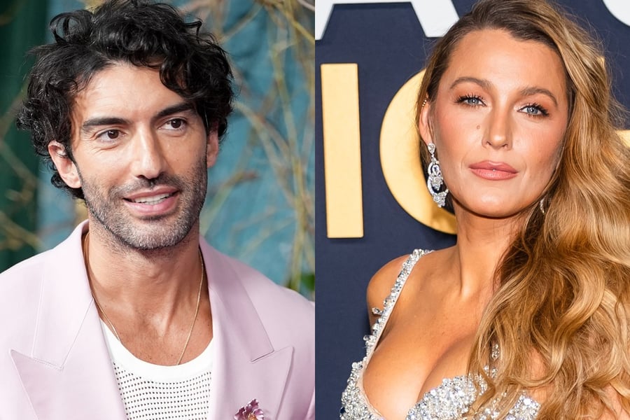 Justin Baldoni and Blake Lively