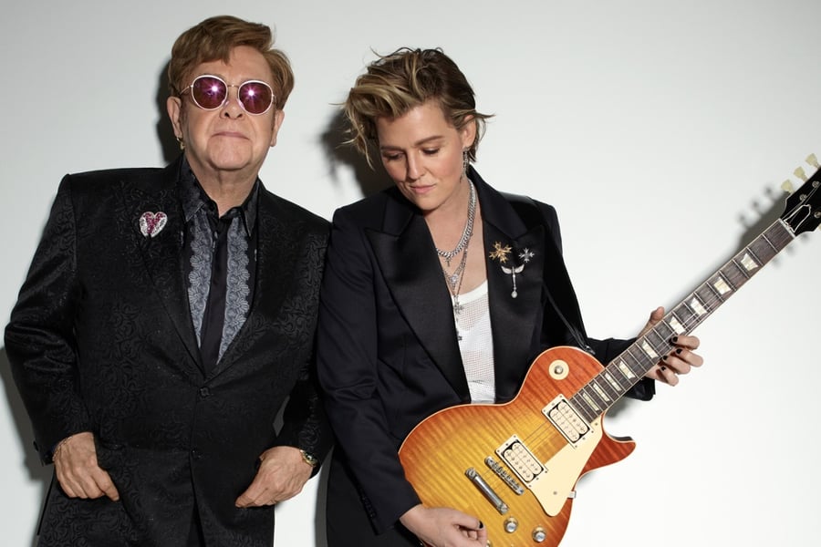 Elton John and Brandi Carlile