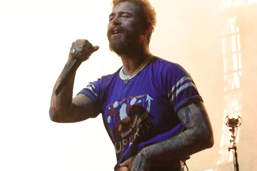 Post Malone at Coachella