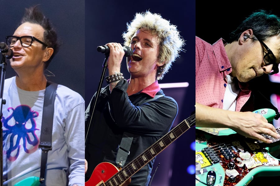 Blink-182, Green Day and Weezer