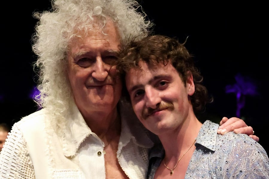 Brian May and Benson Boone