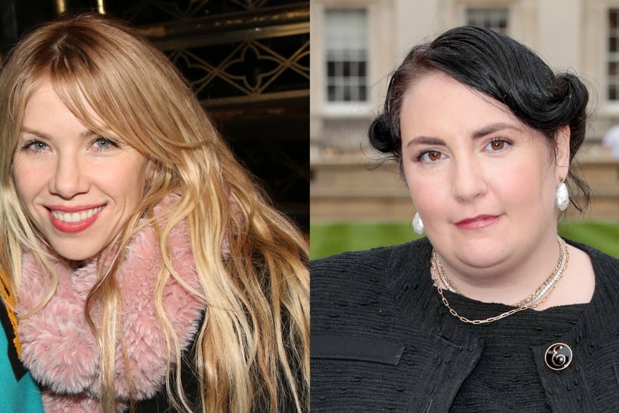 Carly Rae Jepsen and Lena Dunham
