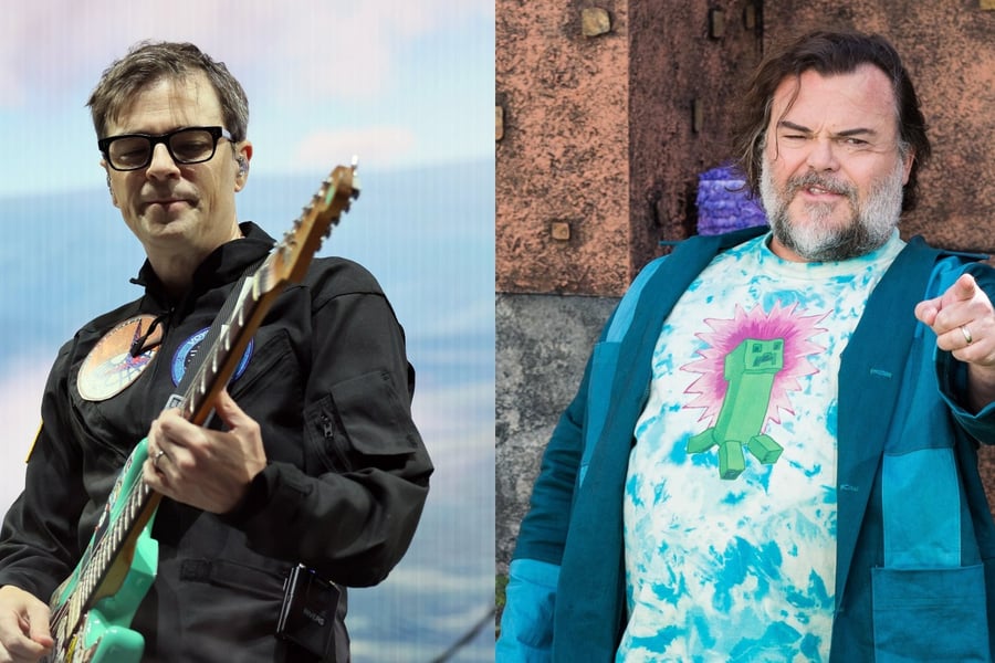 Rivers Cuomo and Jack Black