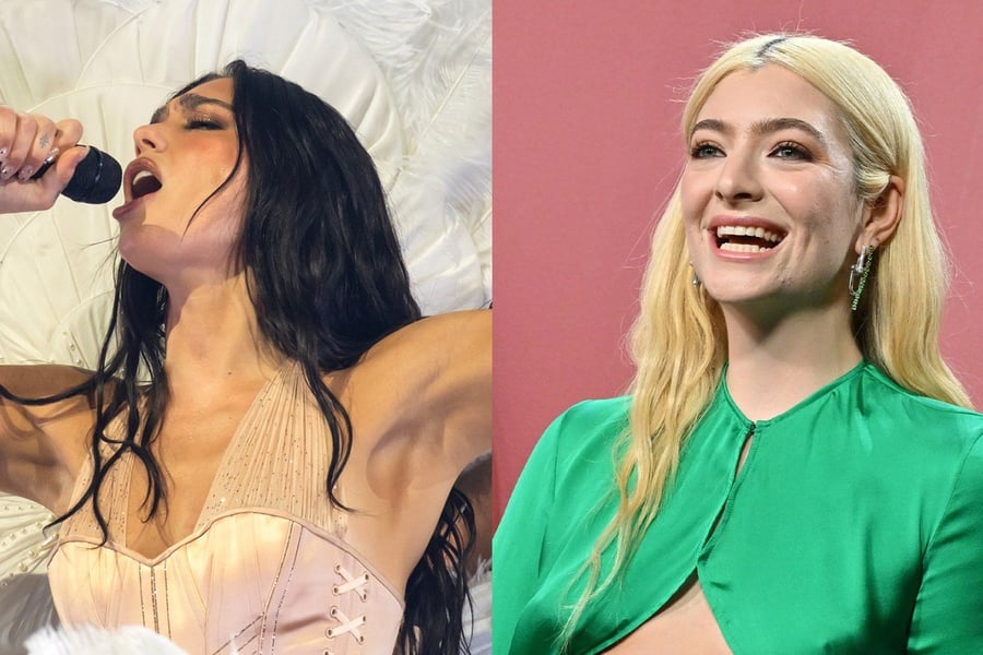 Dua Lipa and Lorde