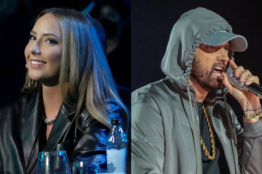 Eminem and daughter Hailie