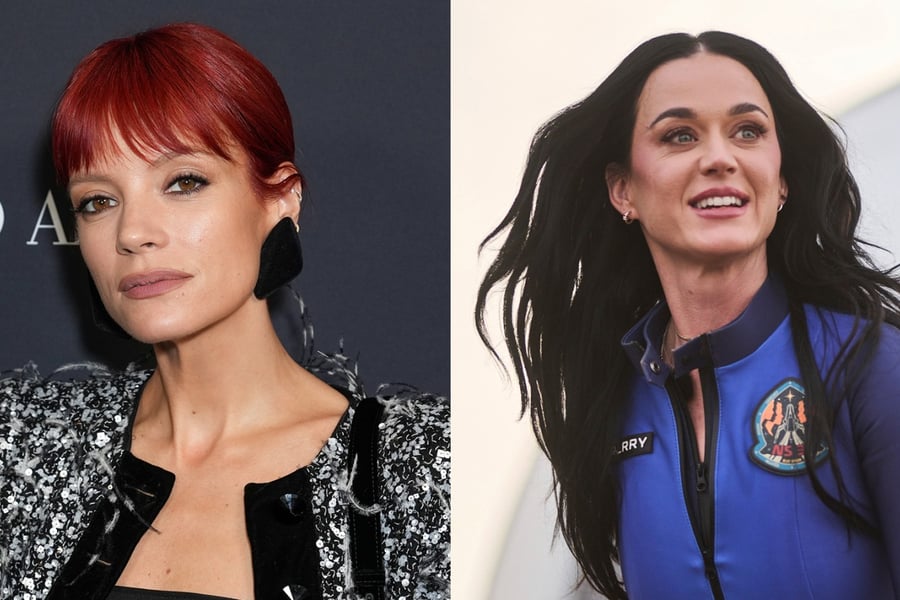 Lilly Allen and Katy Perry