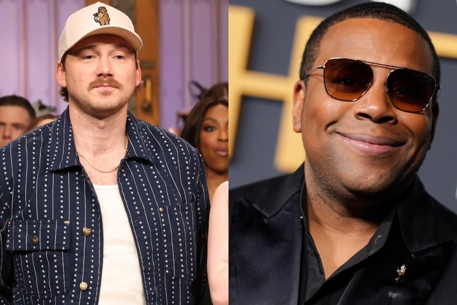 Morgan Wallen and Kenan Thompson