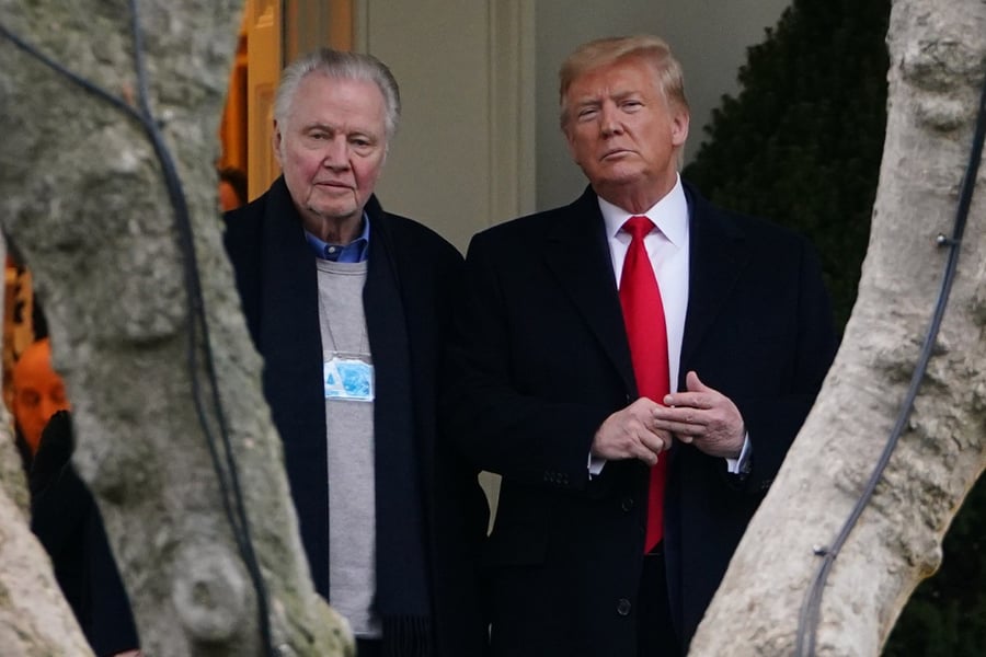Jon Voight and Donald Trump