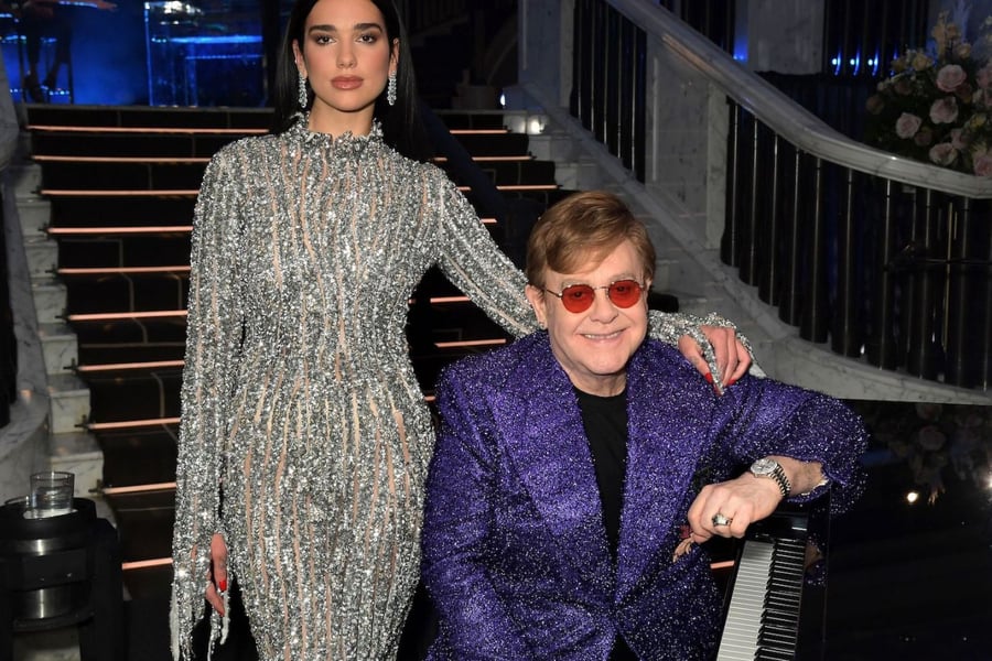Dua Lipa Elton John