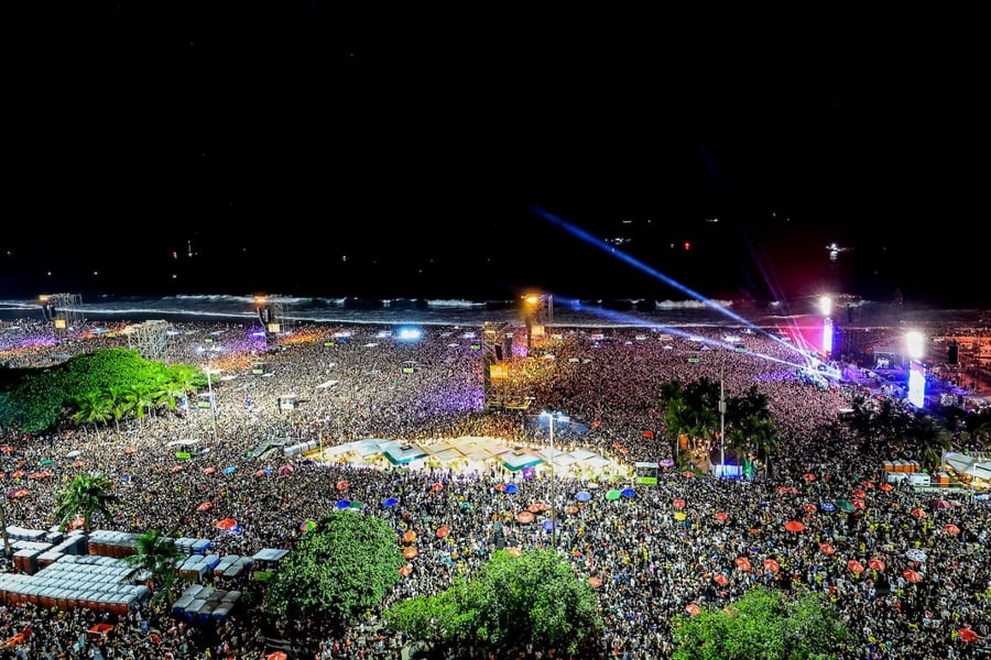 Lady Gaga Rio concert
