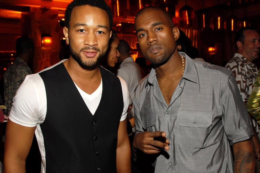 John Legend and Kanye West