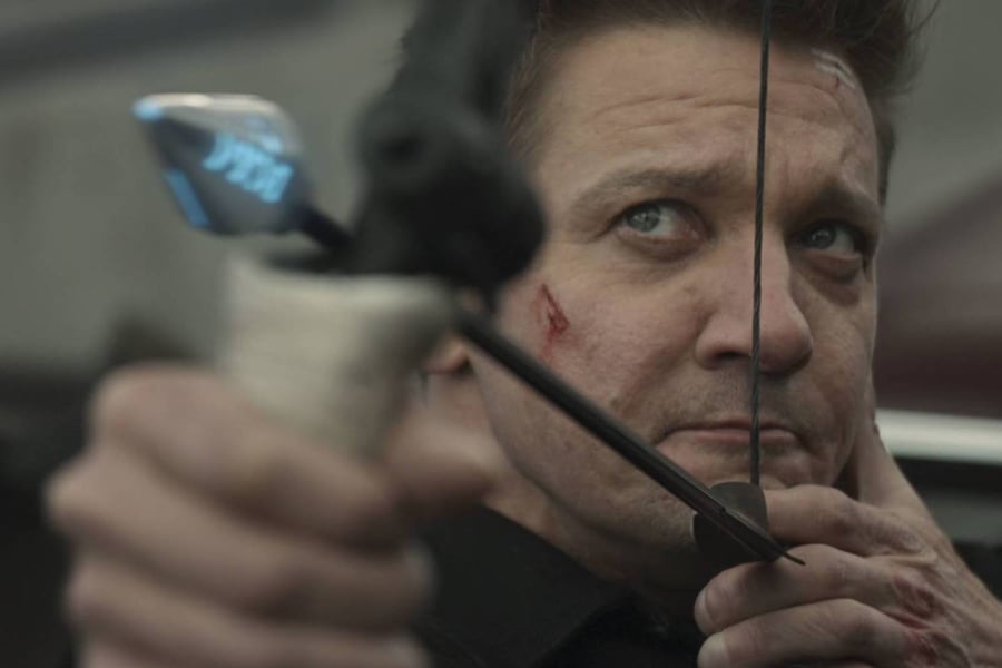 Jeremy Renner in Hawkeye