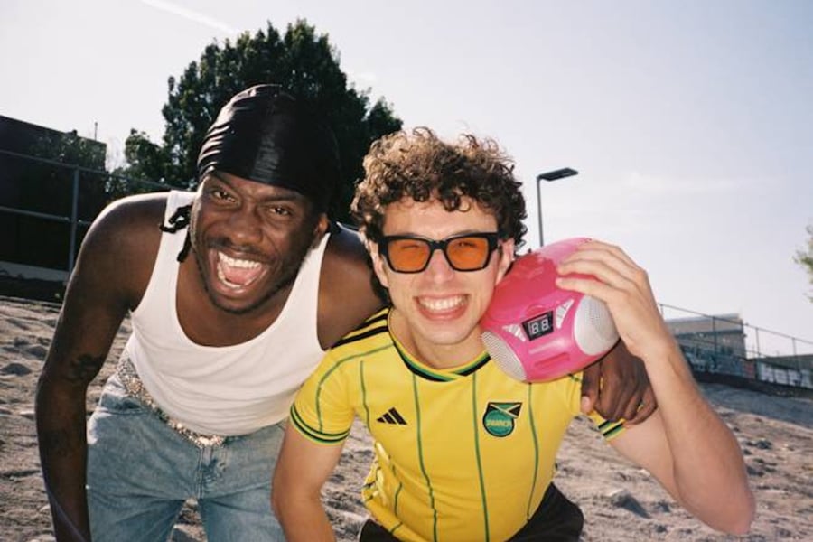 Young Franco and Master Peace