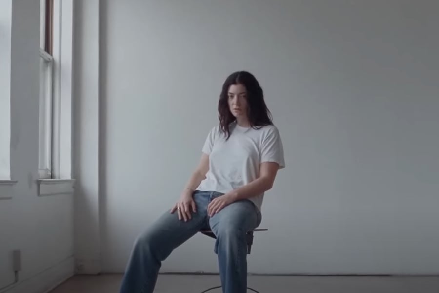 Lorde in Man of the Year music video