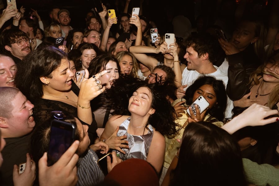 Lorde at Sydney club party