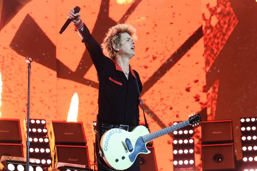 Green Day's Billie Joe Armstrong