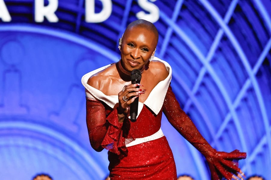 Cynthia Erivo performs at Tony Awards