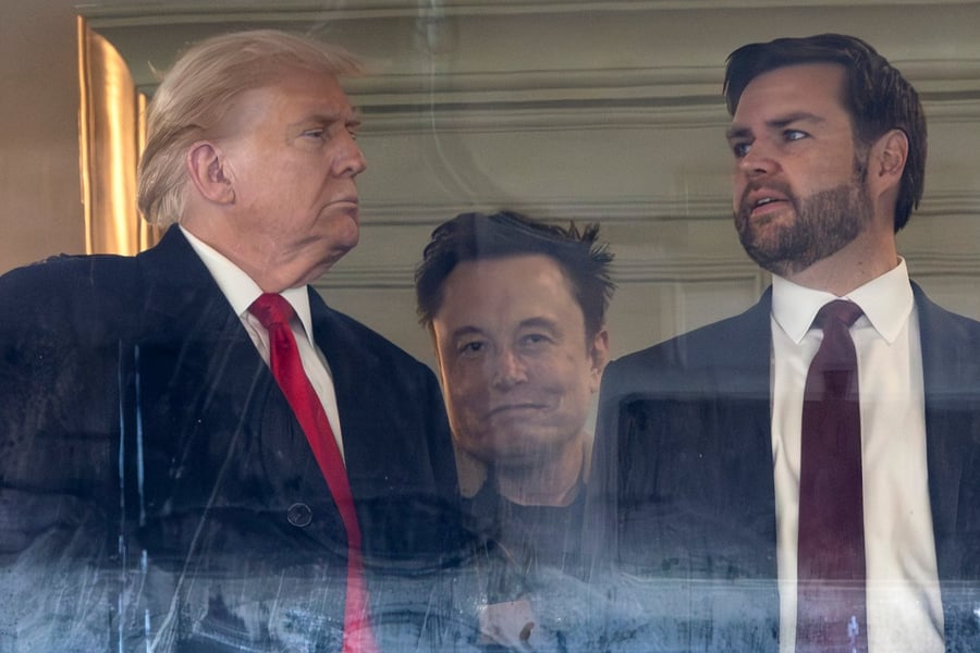 Donald Trump, Elon Musk and J.D. Vance