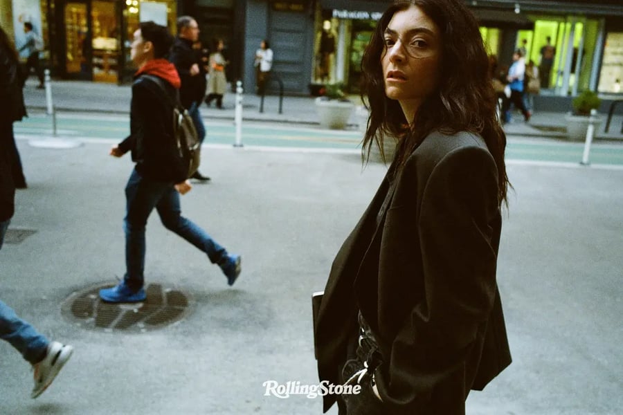 Lorde Rolling Stone cover story photo shoot