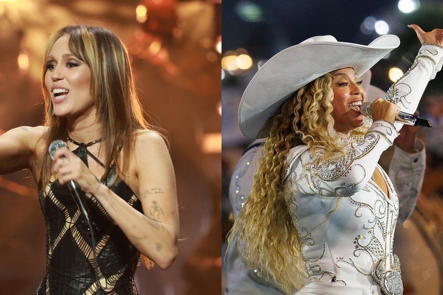 Miley Cyrus Beyonce