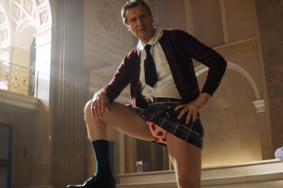 Liam Neeson in The Naked Gun