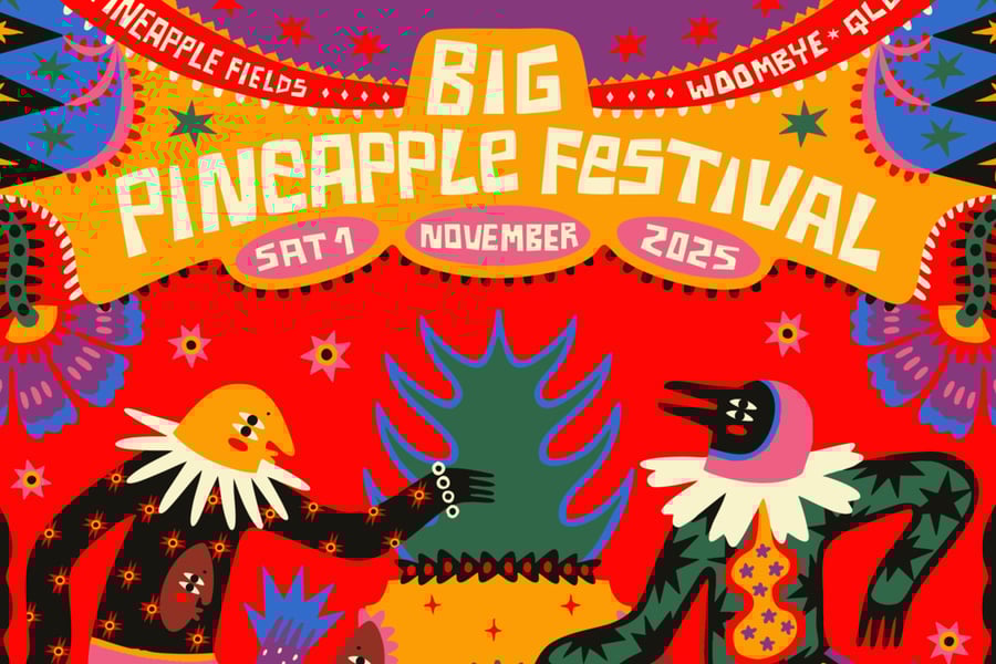 Big Pineapple Festival poster