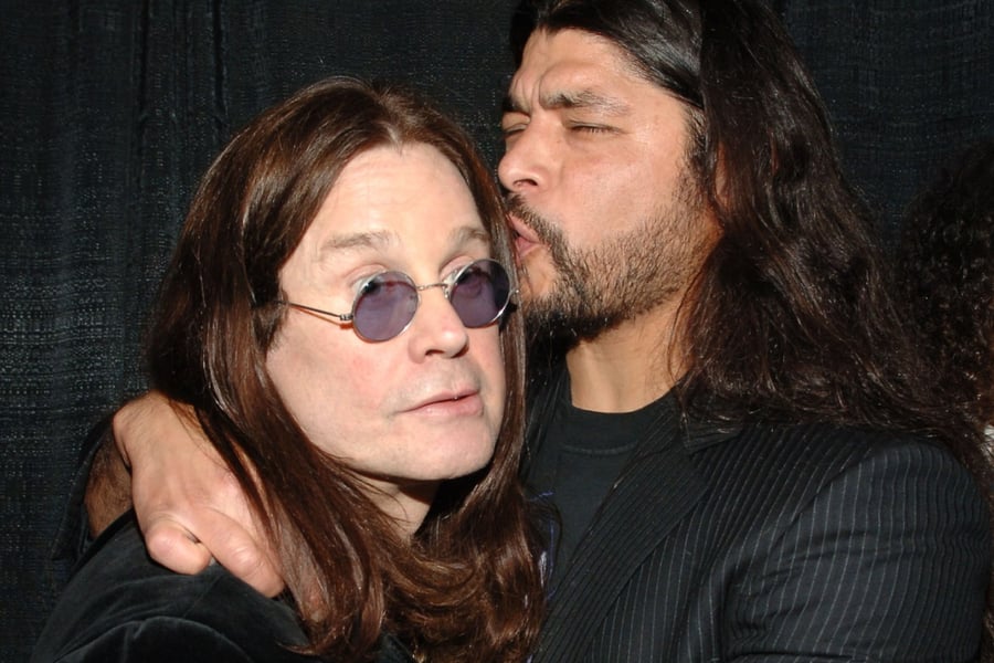 Robert Trujillo and Ozzy Osbourne