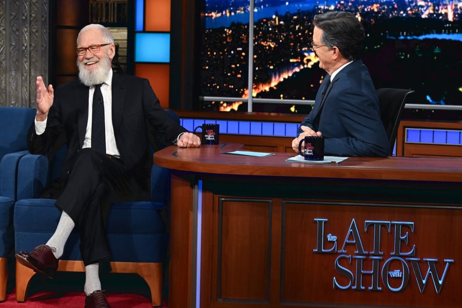 Letterman Colbert
