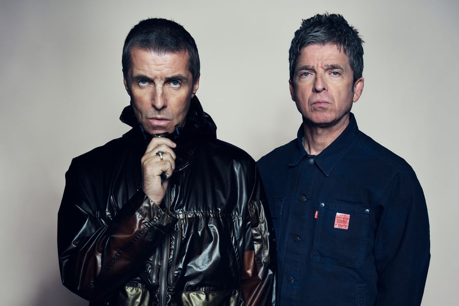 Oasis' Liam and Noel Gallagher