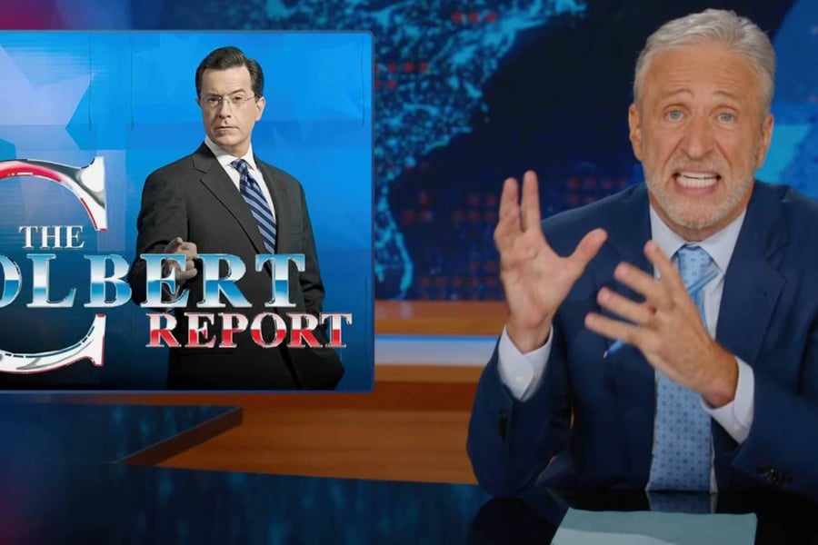 Jon Stewart to CBS After 'Colbert' Axing: 'Go F-ck Yourself'