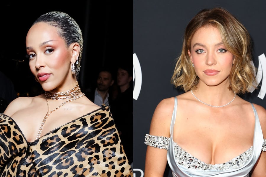 Doja Cat and Sydney Sweeney