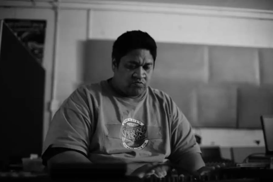 Chris Faiumu of Fat Freddy's Drop