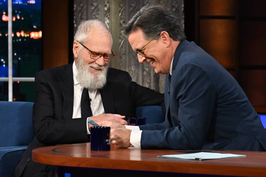 Letterman Colbert